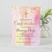 Uitnodiging voor bevestiging van Waterverf (Staand voorkant)