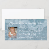 Uitnodiging voor Bevroren Prinses Elsa (Voorkant / Achterkant)