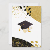 Uitnodiging voor bewerkbaar Afstuderen (Achterkant)