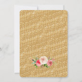 Uitnodiging voor bewerkbaar paard (Achterkant)