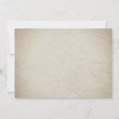 Uitnodiging voor bewerkbare foto's in Virtual Baby (Achterkant)