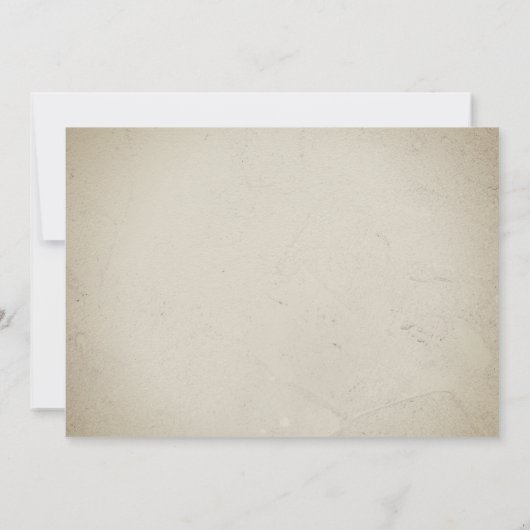 Uitnodiging voor bewerkbare foto's in Virtual Baby (Achterkant)