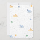 Uitnodiging voor bewerkbare verjaardag van het vli (Achterkant)