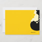 Uitnodiging voor bierfeestje (Achterkant)