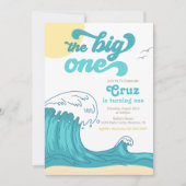 Uitnodiging voor Big One surfen | Uitnodiging voor (Voorkant)