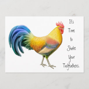 Uitnodiging voor Big Rooster Party