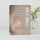 Uitnodiging voor Bijbelstudie (Staand voorkant)