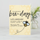 Uitnodiging voor Bijendag (Staand voorkant)