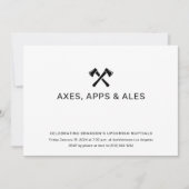 Uitnodiging voor Bijlwerpen (Voorkant)