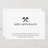 Uitnodiging voor Bijlwerpen (Voorkant / Achterkant)