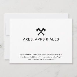 Uitnodiging voor Bijlwerpen