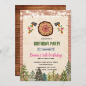 Uitnodiging voor bijlwerpfeest (Voorkant / Achterkant)