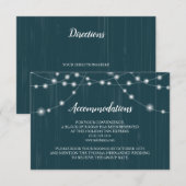 Uitnodiging voor bijvoegsel Rustige boom (Voorkant / Achterkant)