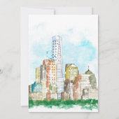 Uitnodiging voor binaire partij van het College (Achterkant)