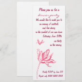 Uitnodiging voor binnenpartij (Voorkant / Achterkant)