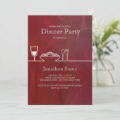 Uitnodiging voor binnenpartij (Staand voorkant)