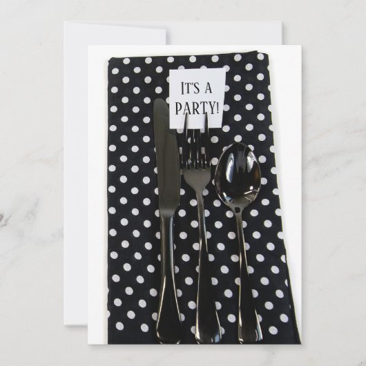 Uitnodiging voor binnenpartij (Voorkant)