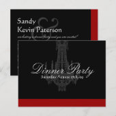 Uitnodiging voor binnenpartij (Voorkant / Achterkant)