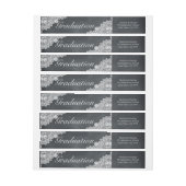 Uitnodiging voor Blackboard & White Lace Afstudere (Vel)