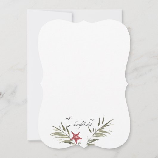 Uitnodiging voor blauw anker (Achterkant)