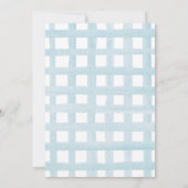 Uitnodiging voor blauwe vrachtwagen Rustic Paste (Achterkant)