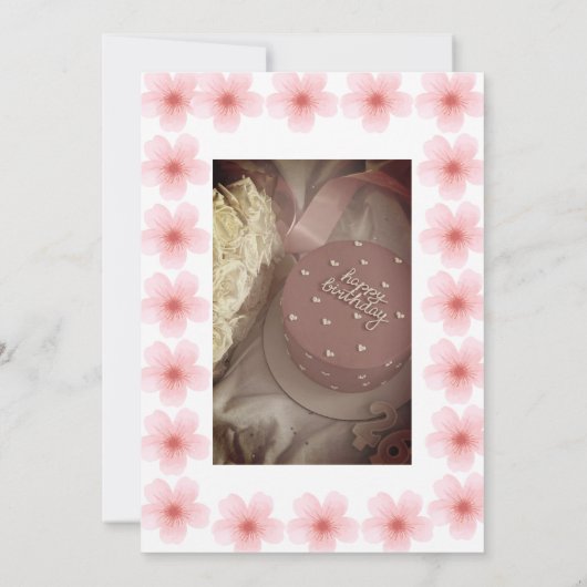 uitnodiging voor bloemen (Achterkant)