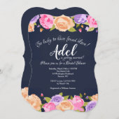 Uitnodiging voor bloemen (Voorkant / Achterkant)