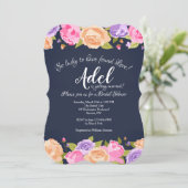 Uitnodiging voor bloemen (Staand voorkant)