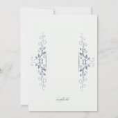 uitnodiging voor bloemenbeugels (Achterkant)