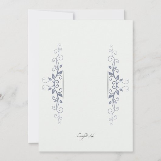 uitnodiging voor bloemenbeugels (Achterkant)