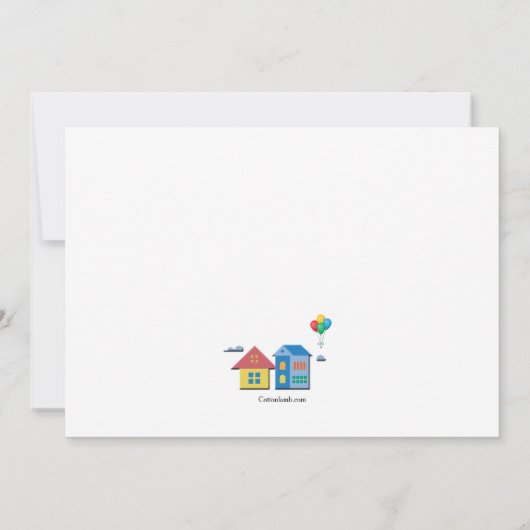 Uitnodiging voor blokkering op maat (Achterkant)