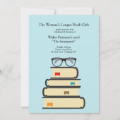 Uitnodiging voor boekenclub (klik op achtergrondkl (Voorkant)