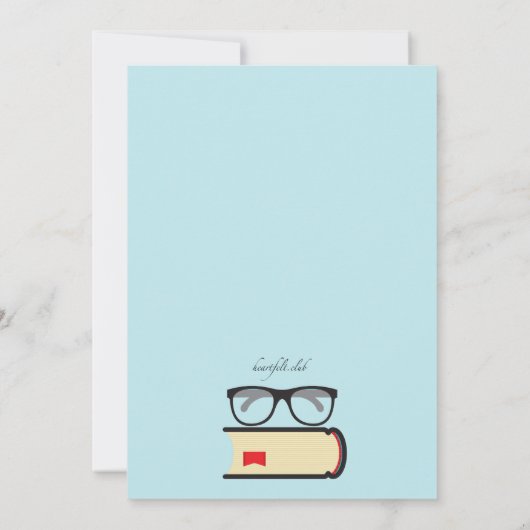 Uitnodiging voor boekenclub (klik op achtergrondkl (Achterkant)