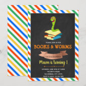 uitnodiging voor boekworm (Voorkant / Achterkant)