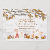 Uitnodiging voor Boerderijdieren in het Bos (Voorkant / Achterkant)