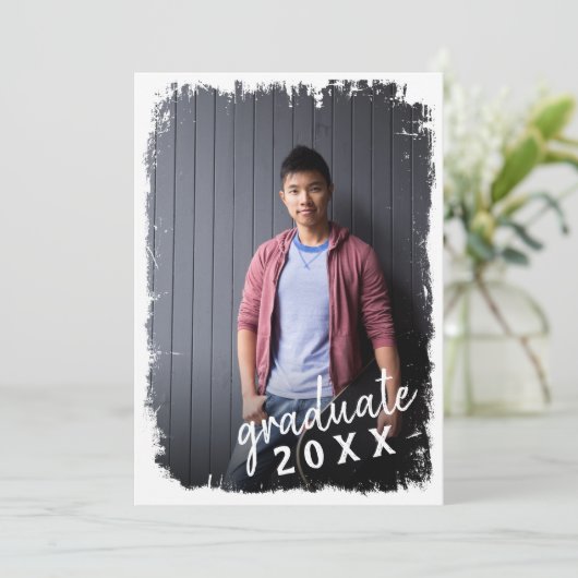 Uitnodiging voor Bolly Borhed Photo Afstudeerder P (Staand voorkant)