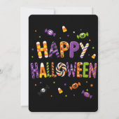 Uitnodiging voor Boo Bash Halloween-feest (Achterkant)