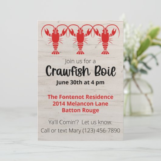 Uitnodiging voor boogzomerfeest (Staand voorkant)