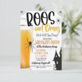 Uitnodiging voor Boos en Brews (Staand voorkant)