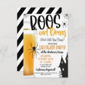 Uitnodiging voor Boos en Brews (Voorkant / Achterkant)