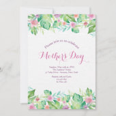 Uitnodiging voor Borders in Bloom (Voorkant)