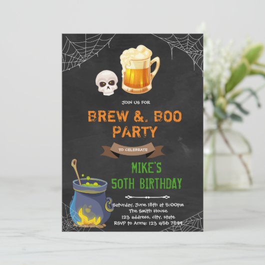 Uitnodiging voor boringen (Staand voorkant)