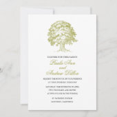 Uitnodiging voor bosbruiloft (Voorkant)