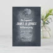 Uitnodiging voor Botten en schedel (Staand voorkant)