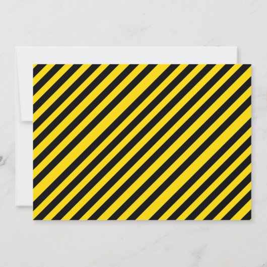 Uitnodiging voor bouwfeest (Achterkant)