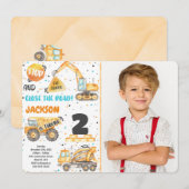 Uitnodiging voor bouwfoto's (Voorkant / Achterkant)