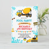 Uitnodiging voor bouwpool (Staand voorkant)