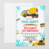 Uitnodiging voor bouwpool (Voorkant / Achterkant)