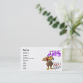 Uitnodiging voor Bowling Party (Staand voorkant)