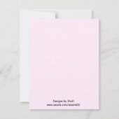 Uitnodiging voor Bowling Party (Achterkant)